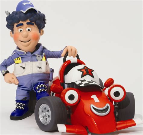 About 5 race-cars who get up to funny business every day. . Roary the racing car roary